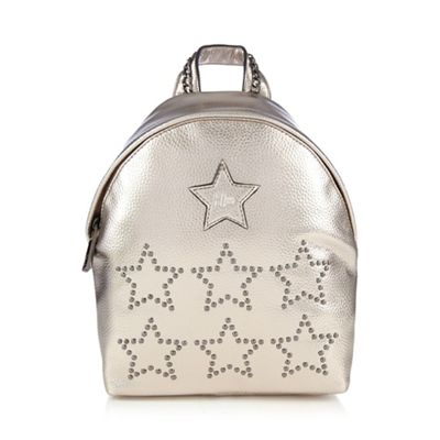 Gold studded stars backpack